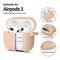 Tech-Protect Silicone Hook Case for Apple AirPods 3 - Beige - Smartphone Accessories - Cables & Accessories - Techbox