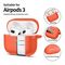 Tech-Protect Silicone Hook Case for Apple AirPods 3 - Orange - Smartphone Accessories - Cables & Accessories - Techbox