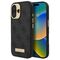 Guess 4G Logo Plate MagSafe Case for iPhone 16 Plus - Black | Techbox
