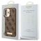 Guess 4G Logo Plate MagSafe iPhone 16 Plus Case - Brown - Apple Cases - Cases - Techbox