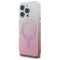 Guess IML Glitter Gradient MagSafe Case for iPhone 16 Pro - Pink | Techbox