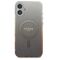 Guess IML Glitter Gradient MagSafe iPhone 16 Case - Brown | Techbox