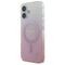 Guess IML Glitter Gradient MagSafe iPhone 16 Case - Pink | Techbox