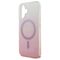 Guess IML Glitter Gradient MagSafe iPhone 16 Case - Pink | Techbox