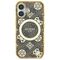 Guess IML Peony On 4G Background MagSafe iPhone 16 Case - Brown | Techbox