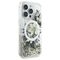 Guess Liquid Glitter Flower MagSafe iPhone 16 Pro Case - Beige | Techbox