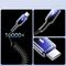 Joyroom S-A43 Crystal-Clear Series 3A USB-A - USB-C spiral cable 1.5m - black - Cables & Adapters - Cables & Accessories - Techbox