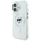 Karl Lagerfeld IML Metal Choupette Head MagSafe iPhone 16 Case - White | Techbox