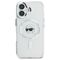 Karl Lagerfeld IML Metal Karl Head MagSafe Case for iPhone 16 Plus - White | Techbox