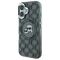 Karl Lagerfeld IML Monogram Karl &amp; Choupette Head MagSafe iPhone 16 Case - Black | Techbox