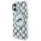 Karl Lagerfeld IML Monogram Karl &amp; Choupette Head MagSafe iPhone 16 Case - Clear | Techbox