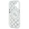 Karl Lagerfeld IML Monogram Karl &amp; Choupette Head MagSafe iPhone 16 Case - Clear | Techbox