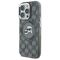 Karl Lagerfeld IML Monogram Karl &amp; Choupette Head MagSafe iPhone 16 Pro Case - Black | Techbox