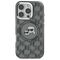 Karl Lagerfeld IML Monogram Karl &amp; Choupette Head MagSafe iPhone 16 Pro Case - Black | Techbox