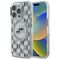 Karl Lagerfeld IML Monogram Karl &amp; Choupette Head MagSafe iPhone 16 Pro Case - Clear | Techbox