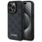 Karl Lagerfeld Leather Monogram Metal Logo MagSafe iPhone 15 Pro Case - Black - Uncategorized Cases (2) - Cases - Techbox