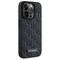 Karl Lagerfeld Leather Monogram Metal Logo MagSafe iPhone 15 Pro Case - Black - Uncategorized Cases (2) - Cases - Techbox