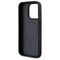 Karl Lagerfeld Leather Monogram Metal Logo MagSafe iPhone 15 Pro Case - Black - Uncategorized Cases (2) - Cases - Techbox