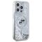 Karl Lagerfeld Liquid Glitter Karl &amp; Choupette Head Magsafe iPhone 15 Pro Case - Clear - Uncategorized Cases (2) - Cases - Techbox