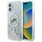Karl Lagerfeld Liquid Glitter Karl &amp; Choupette Head Magsafe iPhone 16 Plus Case - Clear - Apple Cases - Cases - Techbox