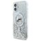 Karl Lagerfeld Liquid Glitter Karl &amp; Choupette Head Magsafe iPhone 16 Plus Case - Clear - Apple Cases - Cases - Techbox
