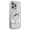 Karl Lagerfeld Liquid Glitter Karl &amp; Choupette Head Magsafe iPhone 16 Pro Case - Clear - Apple Cases - Cases - Techbox