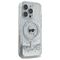 Karl Lagerfeld Liquid Glitter Karl Head Magsafe Case for iPhone 16 Pro - Clear - Apple Cases - Cases - Techbox