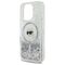 Karl Lagerfeld Liquid Glitter Karl Head Magsafe Case for iPhone 16 Pro - Clear - Apple Cases - Cases - Techbox