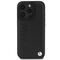 BMW Leather Hot Stamp iPhone 16 Pro Max Case - Black - Apple Cases - Cases - Techbox