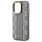 DKNY Leather Checkered Mono Pattern MagSafe iPhone 14 Pro Case - Beige | Techbox