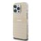 DKNY Repeat Texture Pattern With Stripe iPhone 16 Pro Max Case - Pink | Techbox