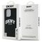 DKNY Silicone White Printed Logo MagSafe Case for iPhone 16 Pro Max - Black | Techbox
