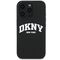DKNY Silicone White Printed Logo MagSafe iPhone 16 Pro Case - Black | Techbox