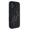 Karl Lagerfeld 3D Rubber Signature iPhone 16 Case - Black - Apple Cases - Cases - Techbox