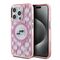 Karl Lagerfeld IML Monogram Karl &amp; Choupette Head MagSafe Case for iPhone 15 Pro Max - Pink - Uncategorized Cases (2) - Cases - Techbox