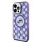 Karl Lagerfeld IML Monogram Karl &amp; Choupette Head MagSafe Case for iPhone 15 Pro Max - Purple | Techbox