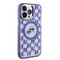 Karl Lagerfeld IML Monogram Karl &amp; Choupette Head MagSafe Case for iPhone 15 Pro Max - Purple | Techbox