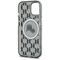 Karl Lagerfeld IML Monogram Karl &amp; Choupette Head MagSafe iPhone 15 Plus Case - Black | Techbox