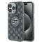 Karl Lagerfeld IML Monogram Karl &amp; Choupette Head MagSafe iPhone 15 Pro Case - Black - Uncategorized Cases (2) - Cases - Techbox