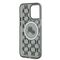 Karl Lagerfeld IML Monogram Karl &amp; Choupette Head MagSafe iPhone 15 Pro Case - Black - Uncategorized Cases (2) - Cases - Techbox