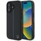 Mercedes MB Blue Line Leather MagSafe iPhone 16 Case - Black | Techbox