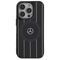Mercedes MB Double Layer Crossed Lines MagSafe iPhone 16 Pro Case - Black | Techbox