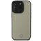 Mercedes MB Textured and Plain Leather MagSafe case for iPhone 16 Pro Max - beige | Techbox