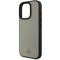 Mercedes MB Textured and Plain Leather MagSafe case for iPhone 16 Pro Max - beige | Techbox