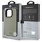 Mercedes MB Textured and Plain Leather MagSafe case for iPhone 16 Pro Max - beige | Techbox