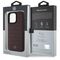Mercedes MB Waves Leather Case for iPhone 16 Pro Max - Red | Techbox