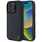 Mercedes MB Wood Imitation Leather MagSafe Case for iPhone 16 Pro Max - Navy Blue - Apple Cases - Cases - Techbox