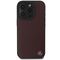 Mercedes MB Wood Imitation Leather MagSafe Case for iPhone 16 Pro Max - Red - Apple Cases - Cases - Techbox