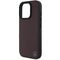 Mercedes MB Wood Imitation Leather MagSafe Case for iPhone 16 Pro Max - Red - Apple Cases - Cases - Techbox