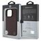 Mercedes MB Wood Imitation Leather MagSafe Case for iPhone 16 Pro Max - Red - Apple Cases - Cases - Techbox